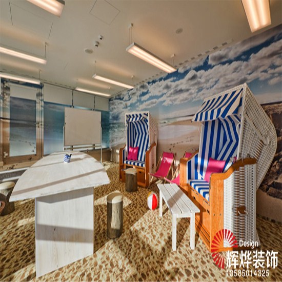 傳統(tǒng)古風元素設計無錫辦公樓裝潢