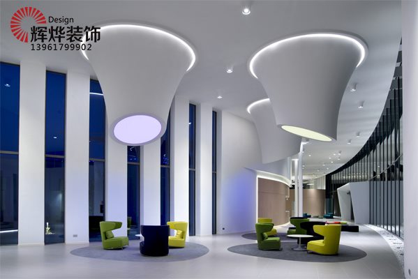 無錫辦公樓設計洽談區